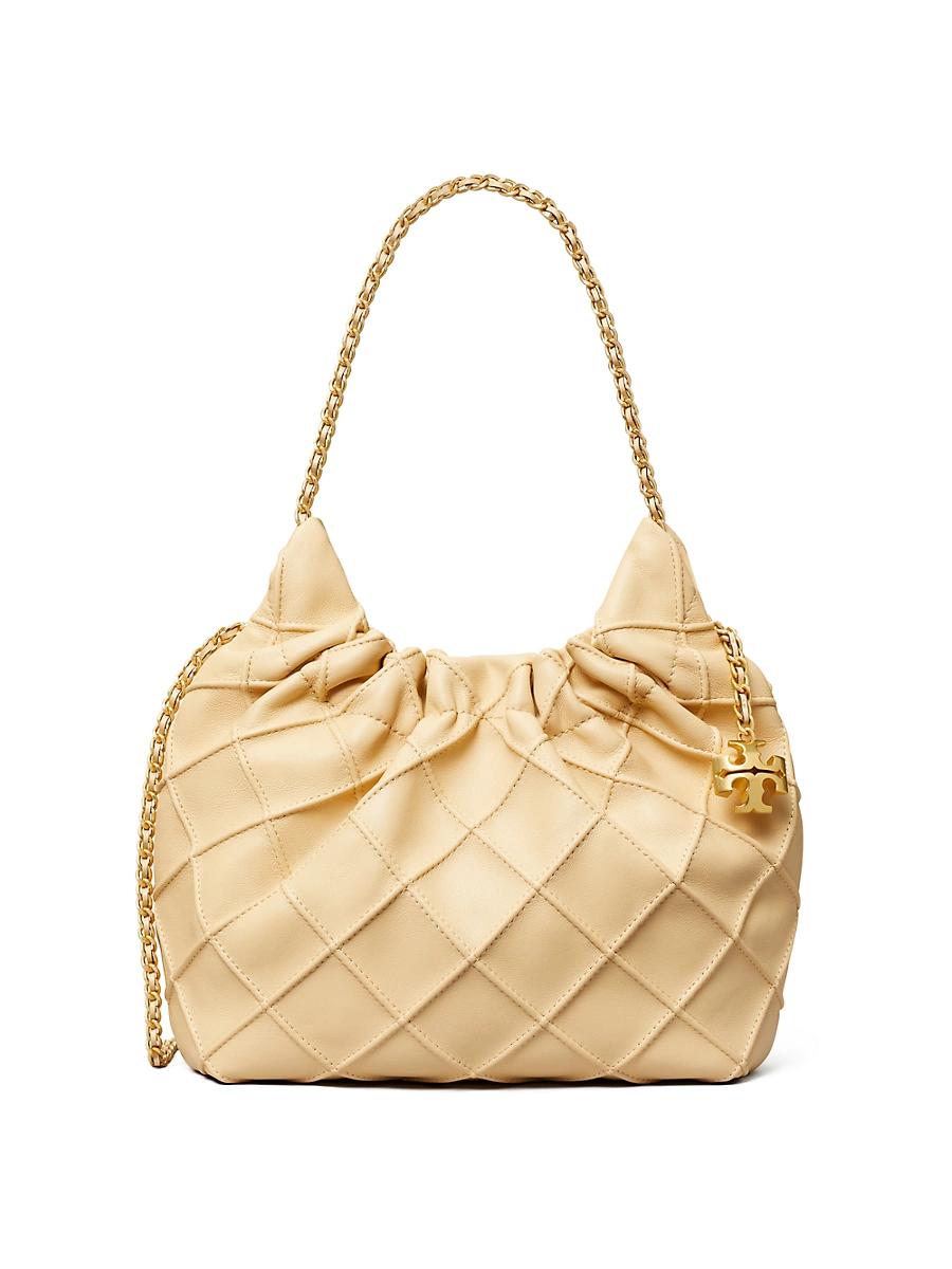 Womens Mini Fleming Nappa Leather Hobo Bag Product Image