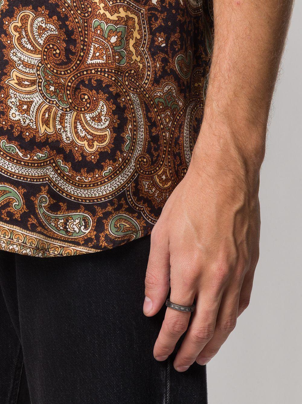 diamond detail band ring Product Image