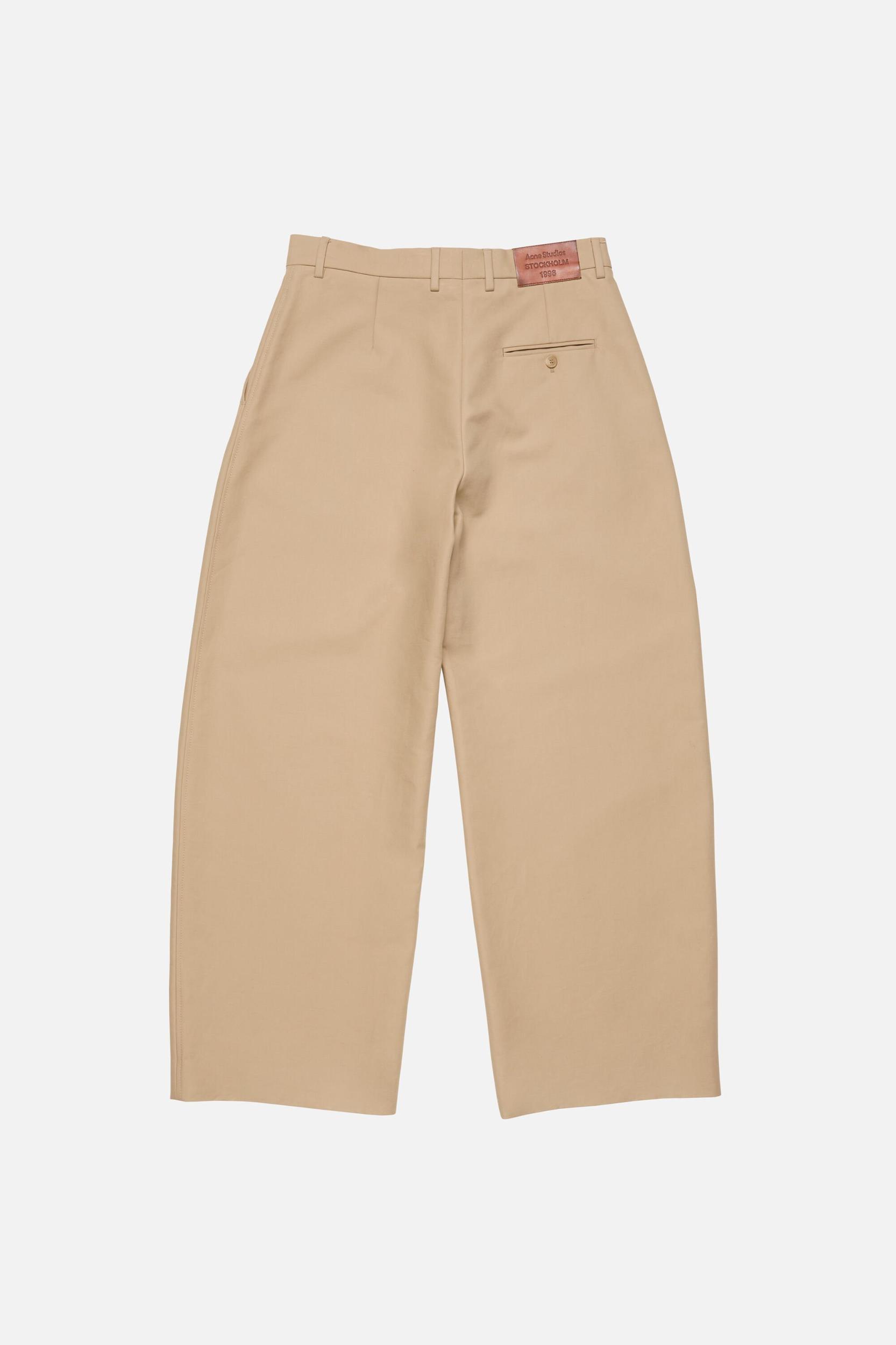 Tailored satin trousers Product Image