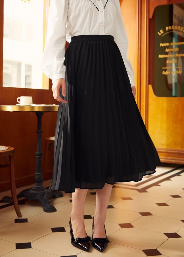 Studio 54 Pleated Midi Skirt Product Image