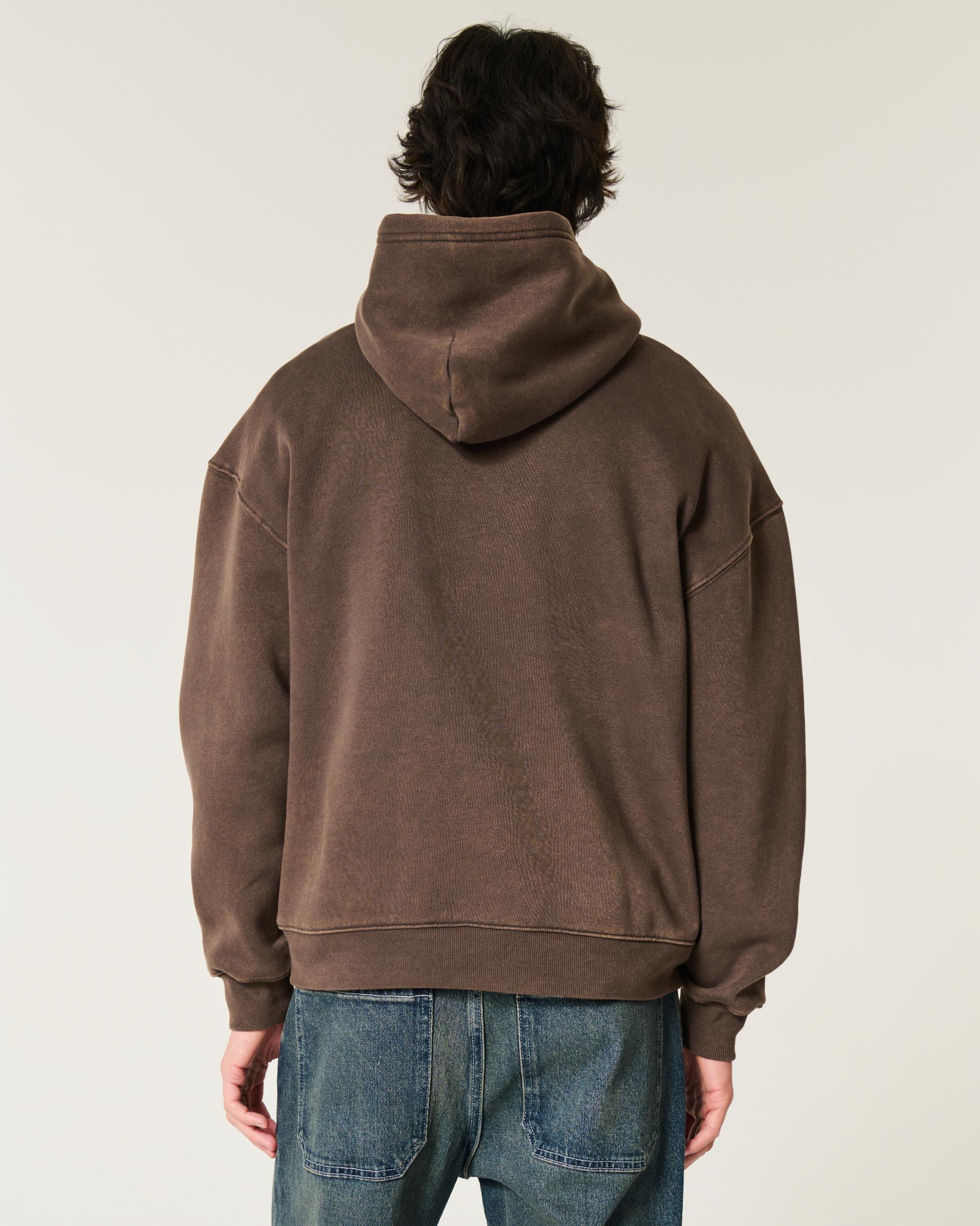 Boxy Washed Hoodie Product Image