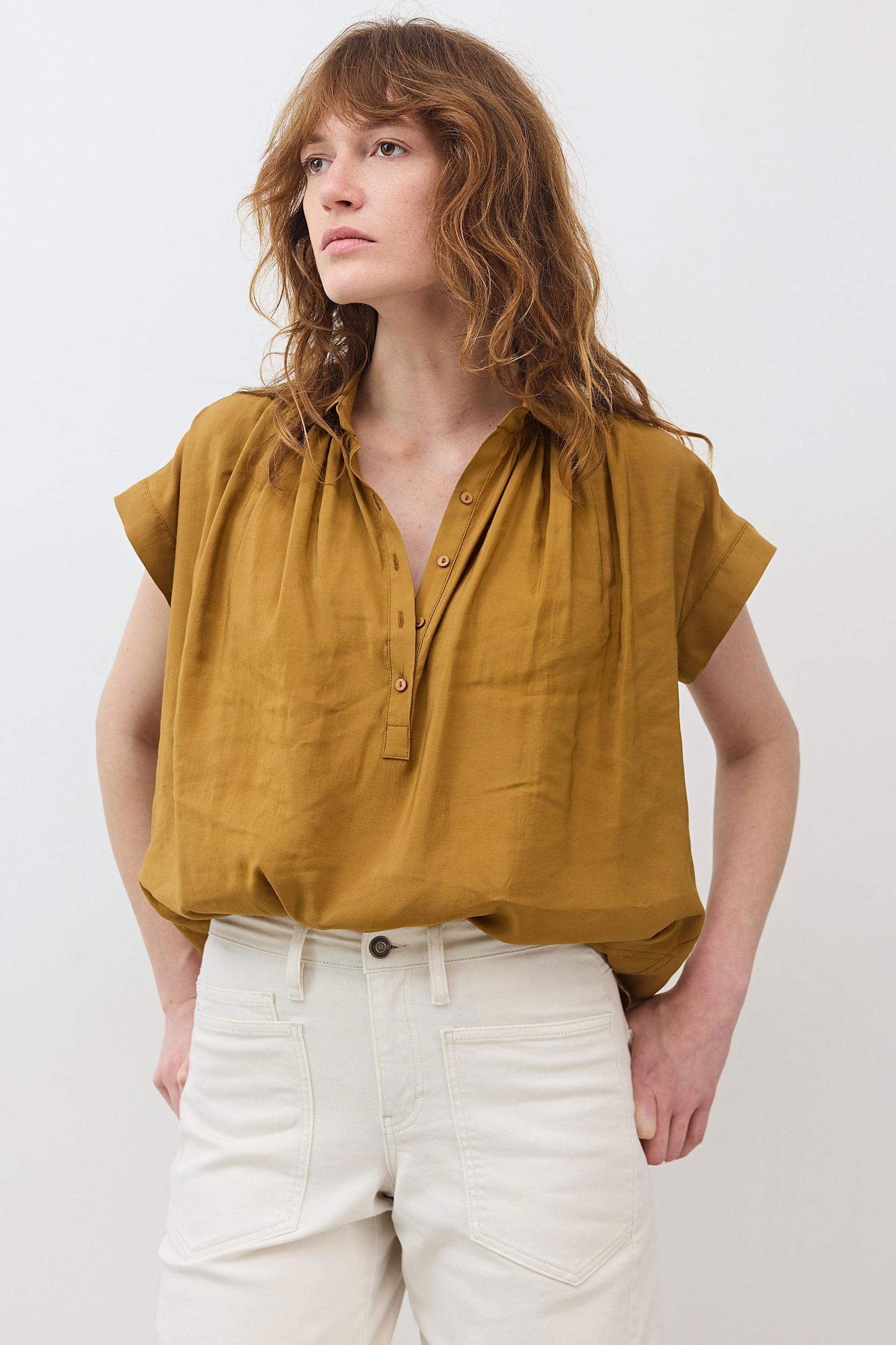 The Nonchalant Oversized Voile Blouse Product Image