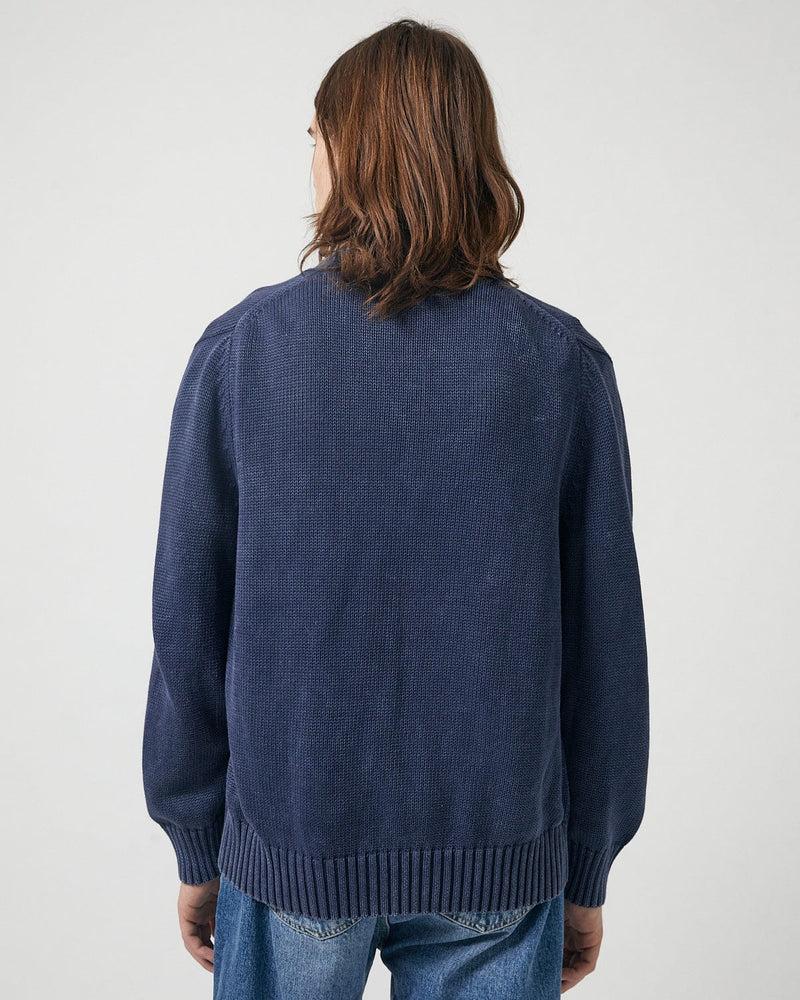 Acid Wash Cardigan - Midnight Product Image