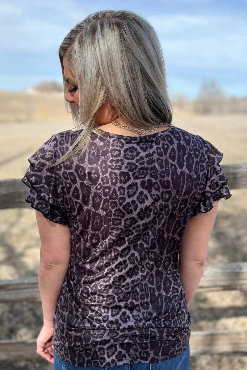 The Night Leopard Top Product Image