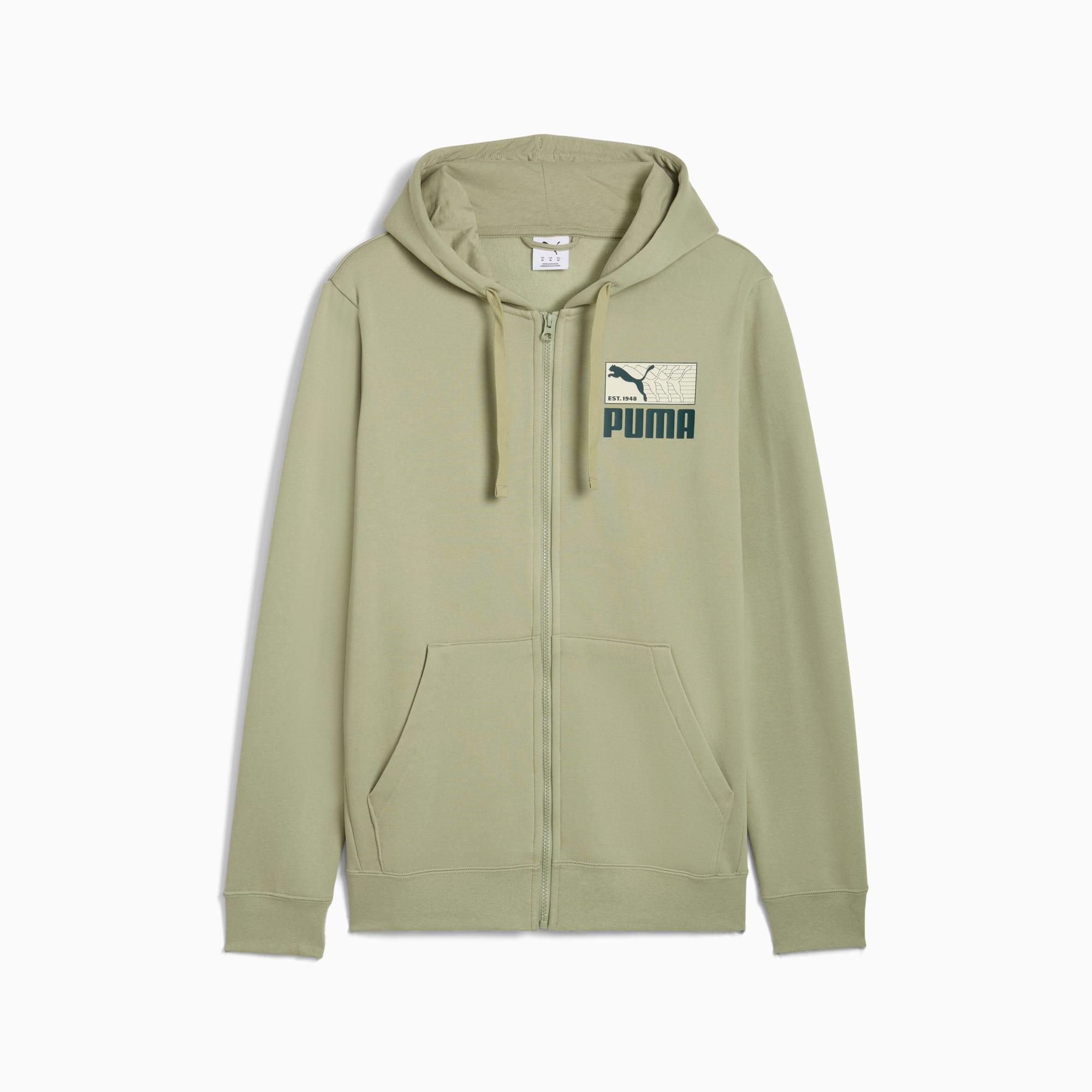 Graphic Repeat FZ Hoodie Men Product Image