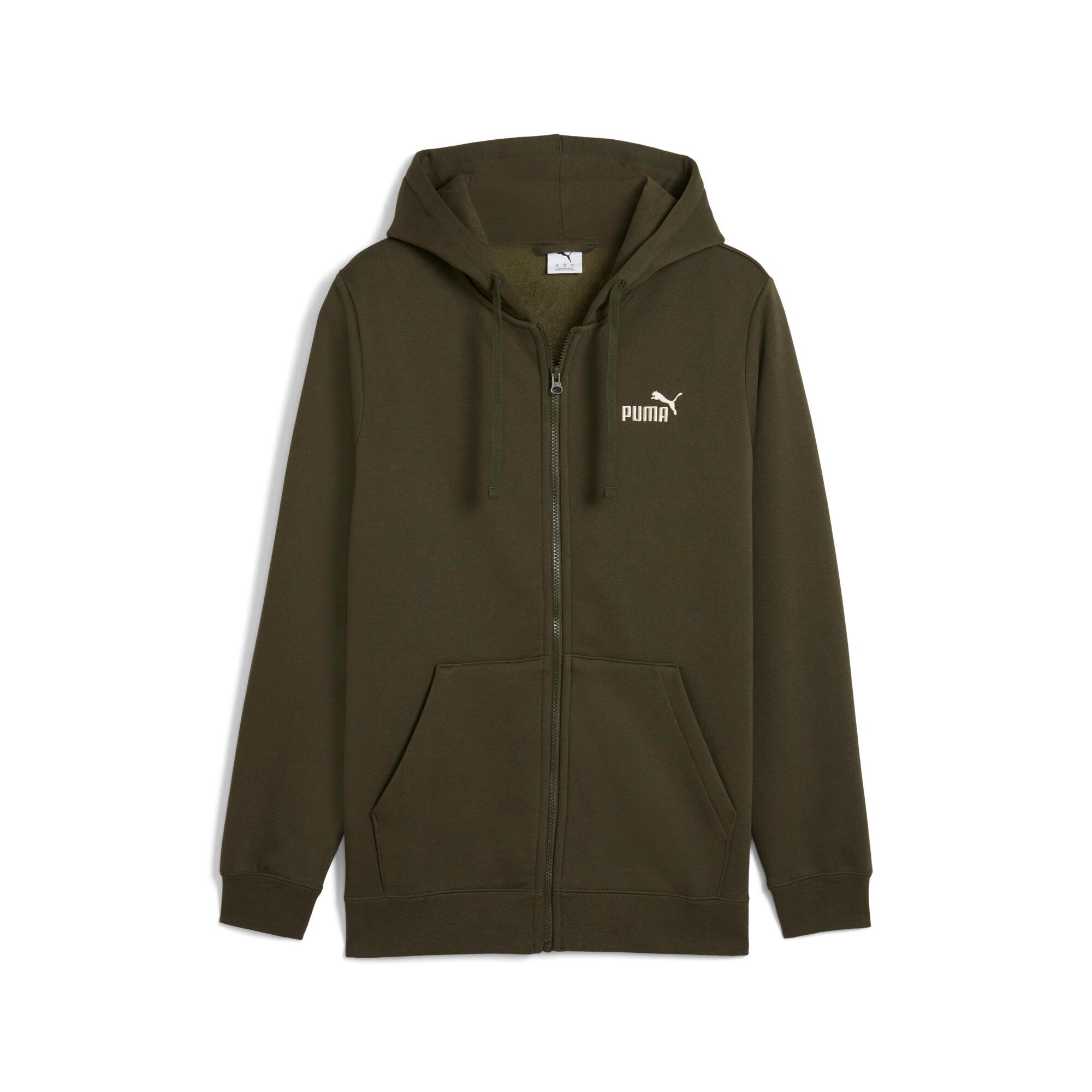 Essentials No. 1 Logo Full-Zip Hoodie Men Product Image