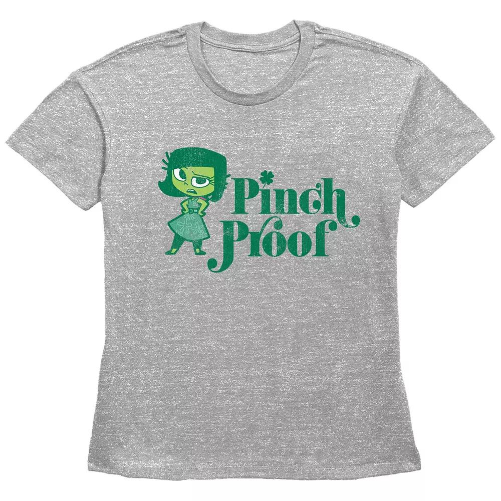Disney's Inside Out Disgust Pinch Proof Women's Graphic Tee, Girl's,  Product Image