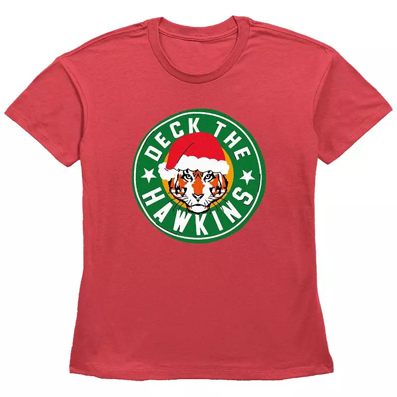 Disney Princess Aurora, Belle & Tiana Sprinkle A Little Magic This Christmas Women's Graphic Tee,  Product Image