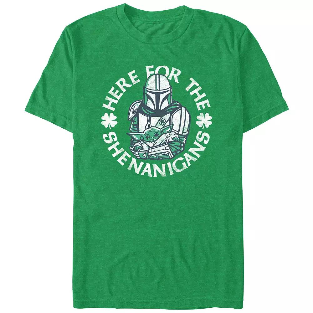 Men's The Mandalorian The Child Here For The Shenanigans Graphic Tee,  Product Image