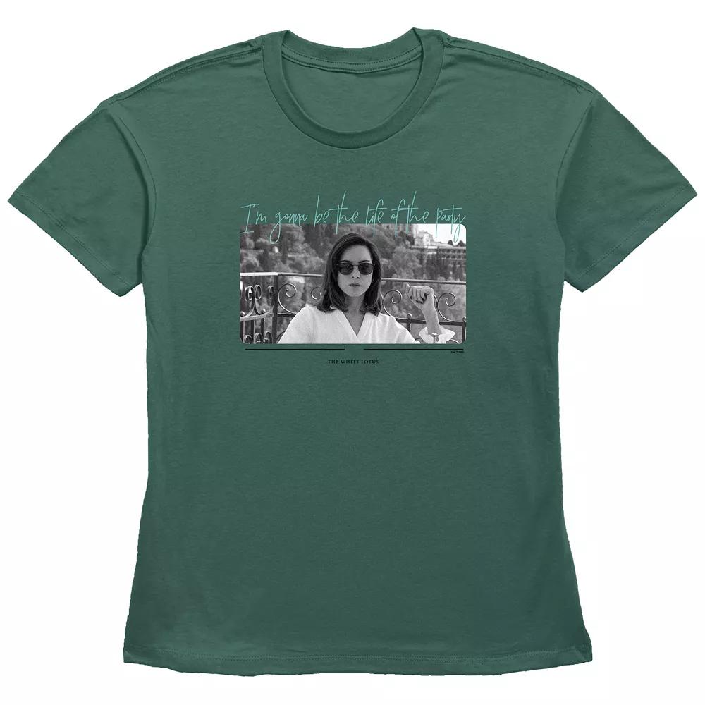 Women's White Lotus Harper The Life Of The Party Graphic Tee,  Product Image