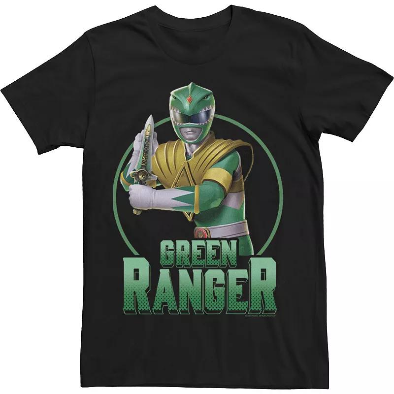 Men's Power Rangers Green Ranger Simple Portrait Tee,  Product Image