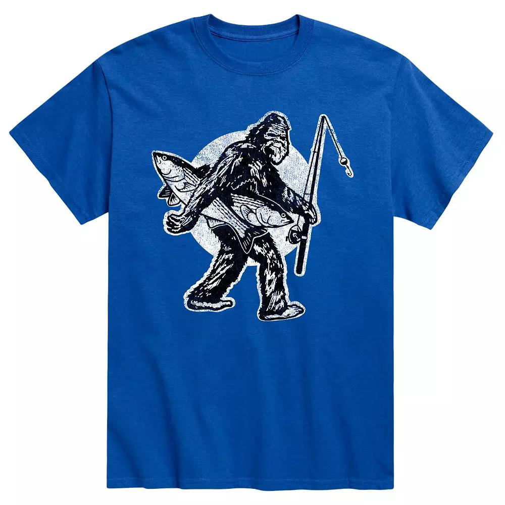 Men's Sasquatch Fishing Tee,  Product Image