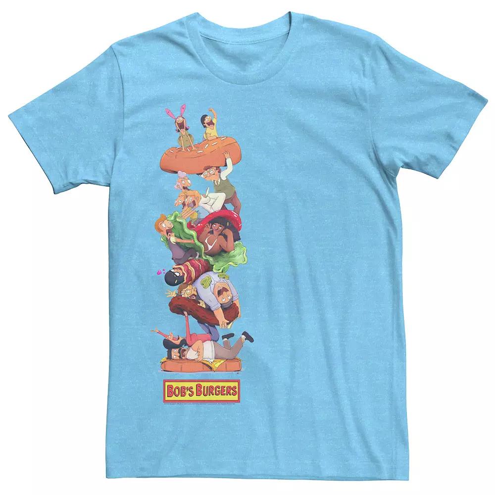 Men's Bobs Burgers Character Stack Painting Tee,  Product Image