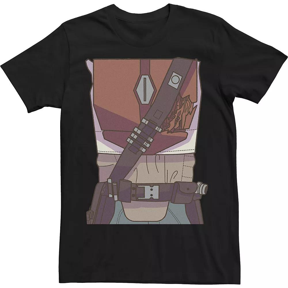 Men's Star Wars The Mandalorian Costume Halloween Tee,  Product Image