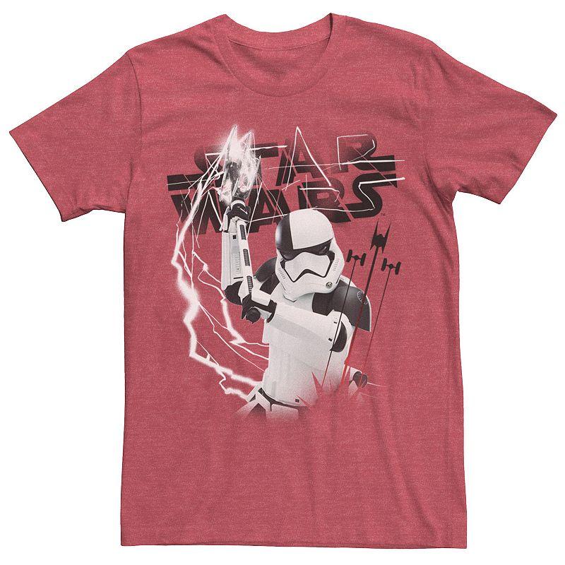 Men's Star Wars Last Jedi Stormtrooper Electrical Logo Tee,  Product Image