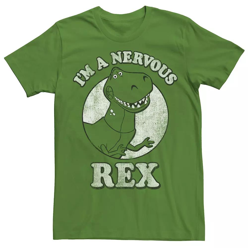 Disney / Pixar's Toy Story Men's I'm A Nervous Rex Dinosaur Tee,  Product Image
