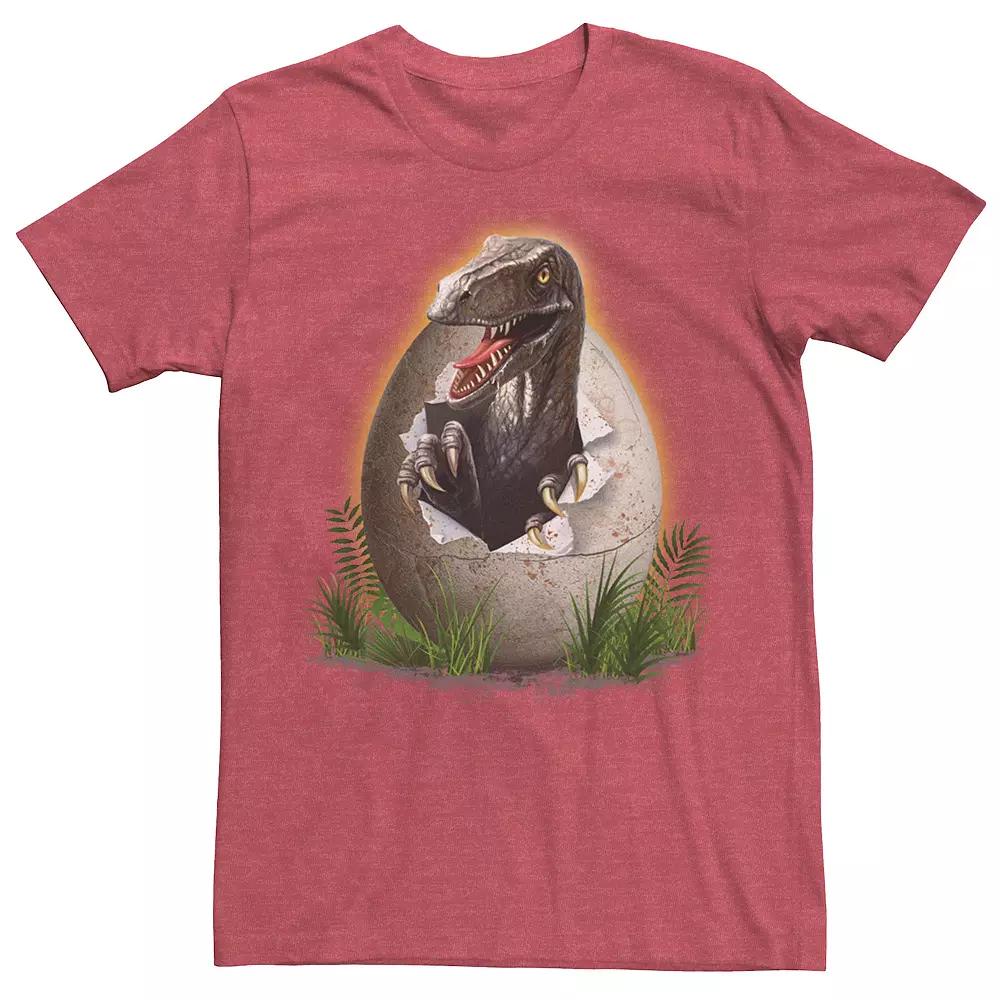 Men's Jurassic Park Raptor Breaking The Egg Graphic Tee,  Product Image