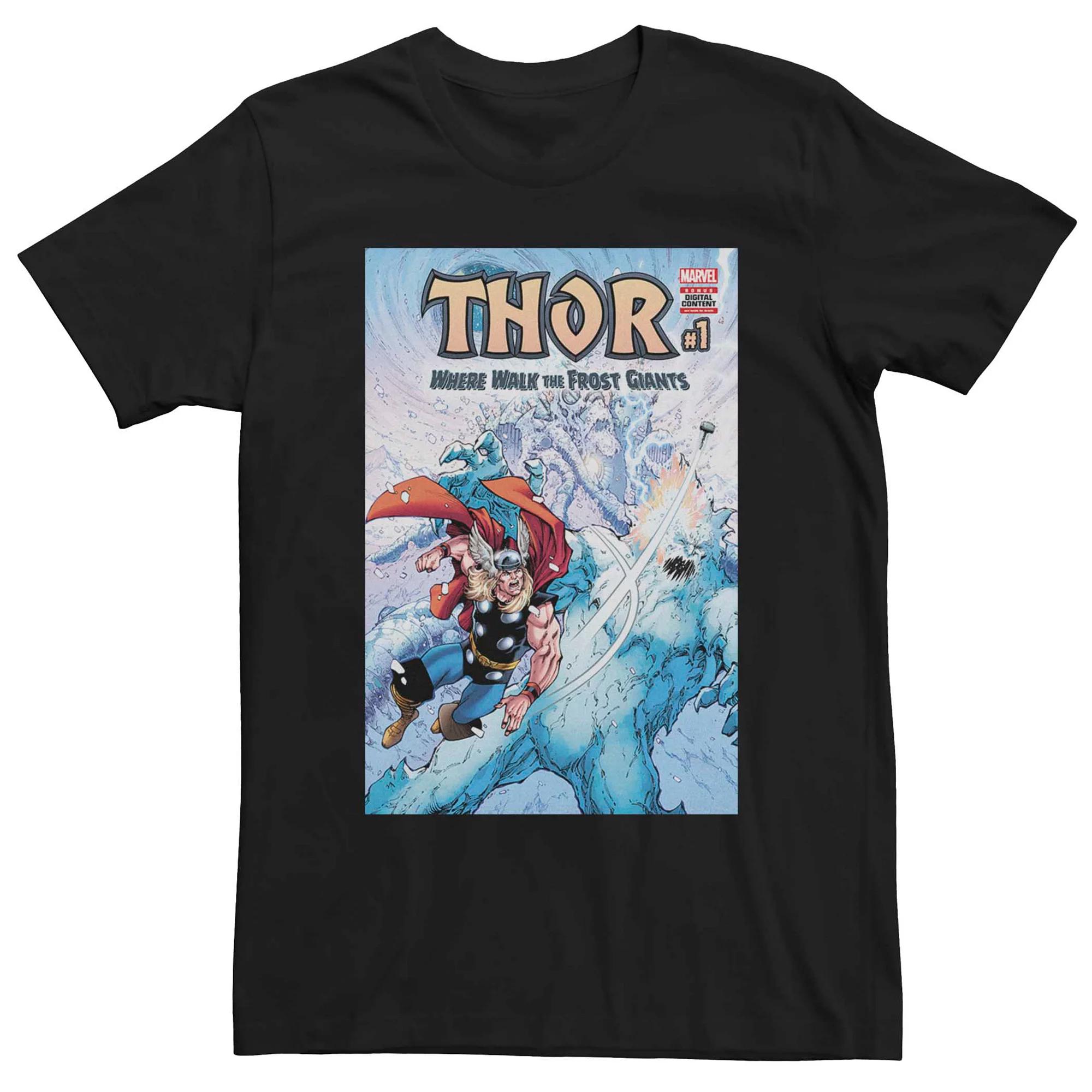Men's Marvel Thor Comic Cover Tee,  Product Image
