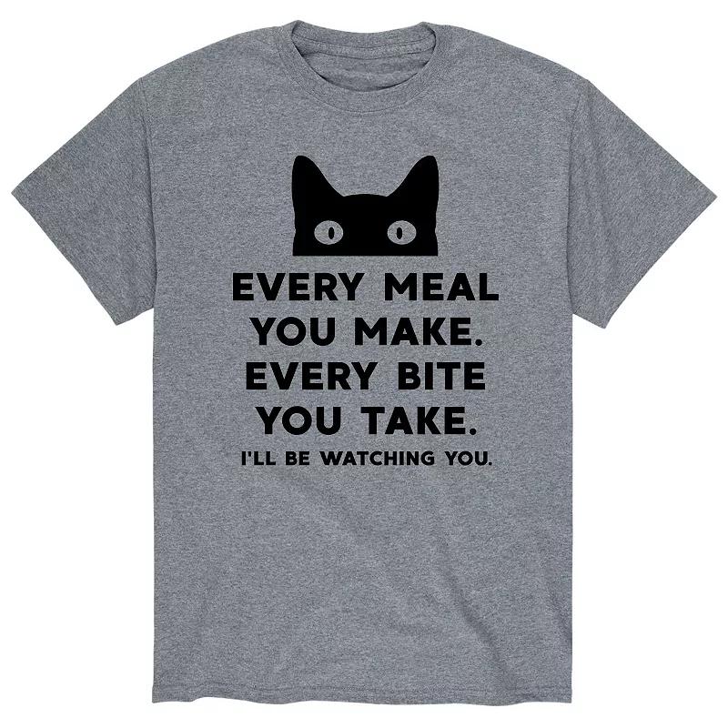 Men's Ill Be Watching You Cat Tee,  Product Image