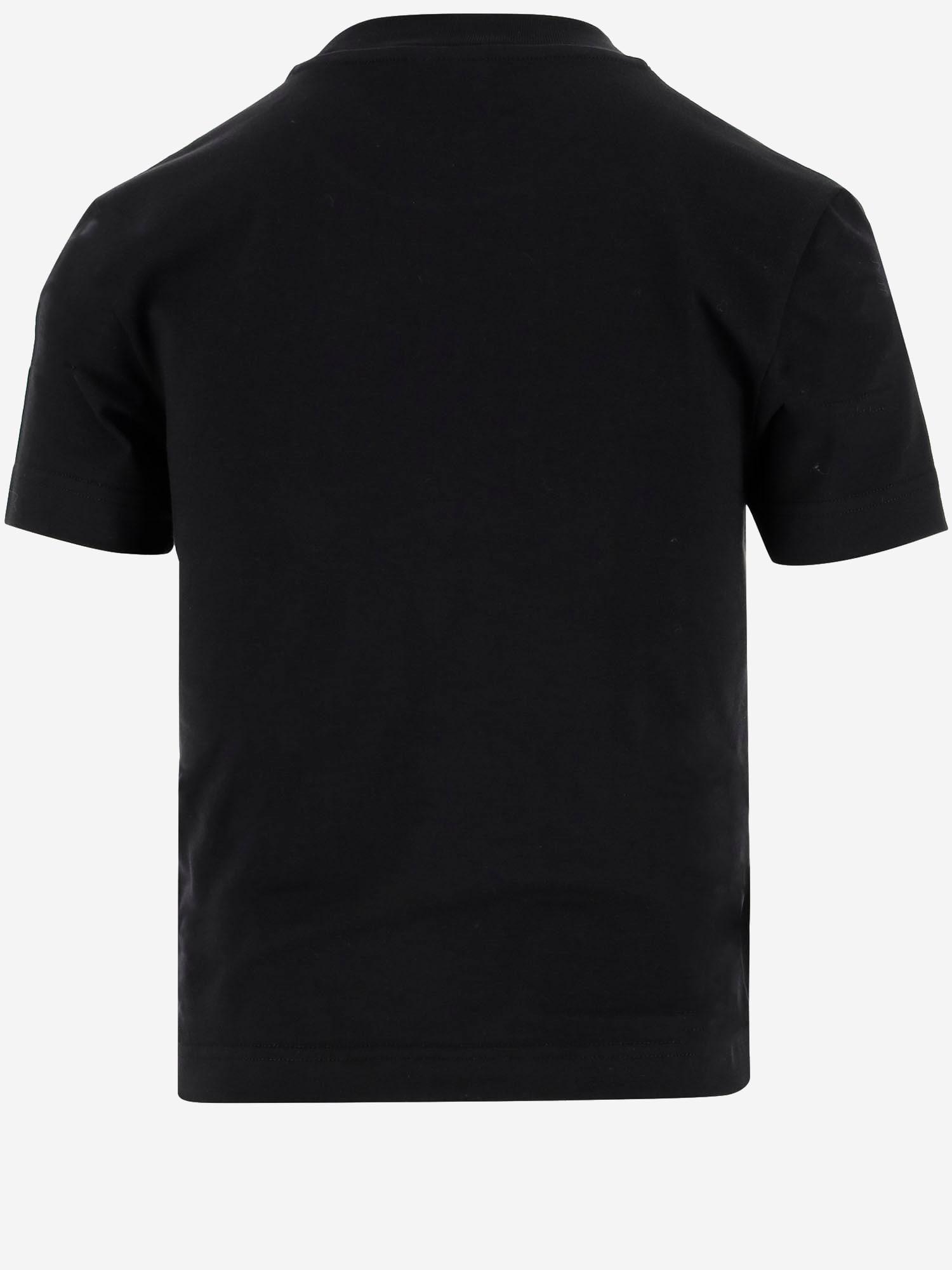 JACQUEMUS Black Fitted T-shirt With Logo Patch In Stretch Cotton Woman Product Image