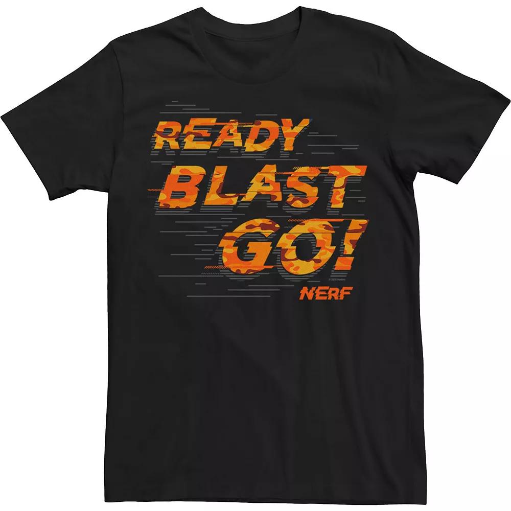 Men's Nerf Ready Blast Go Text Tee,  Product Image