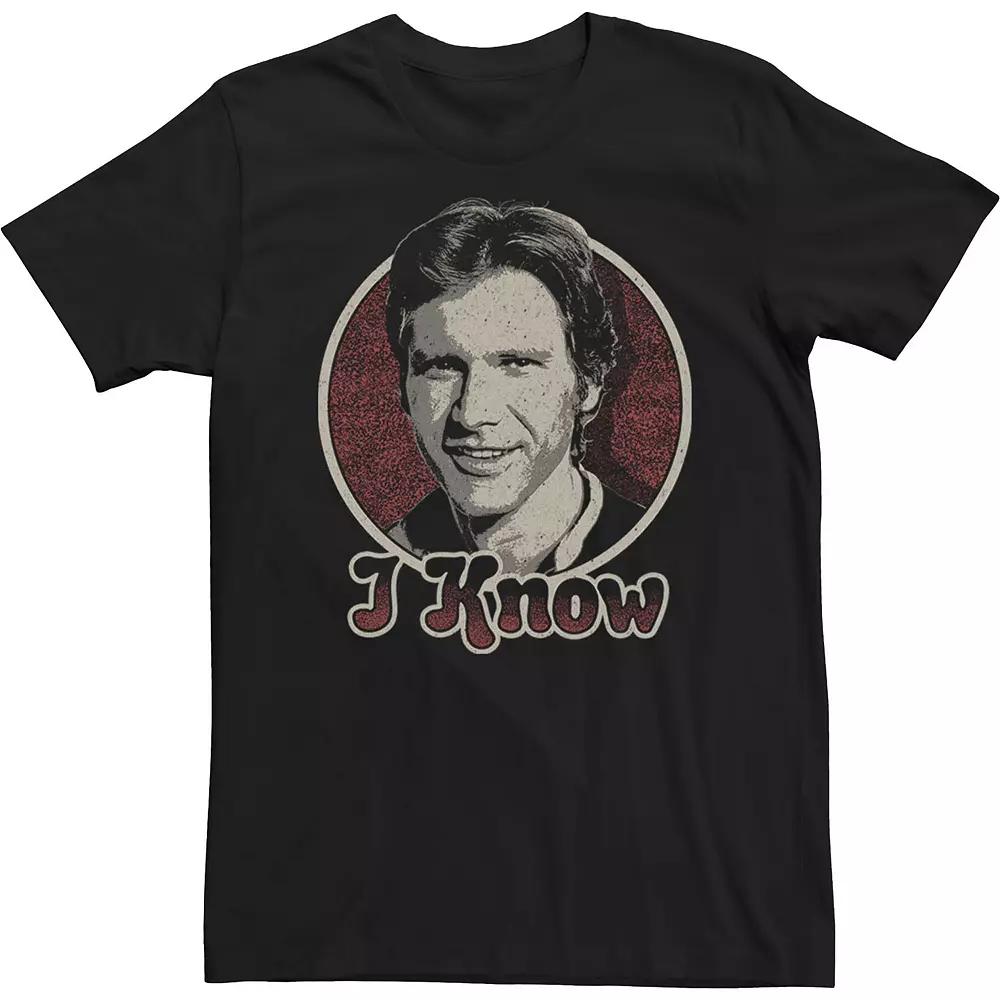 Men's Star Wars Han Solo He Knows Tee,  Product Image