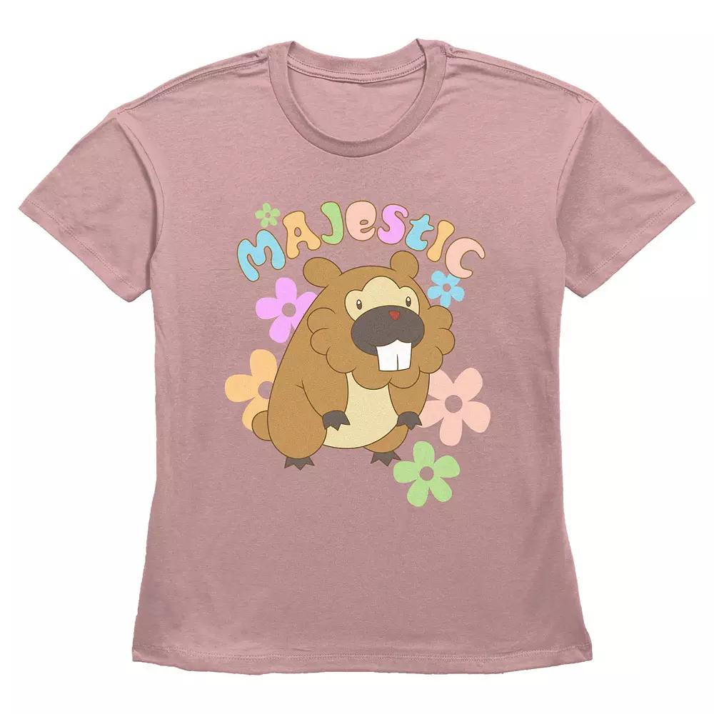 Women's Pokemon Majestic Creature Spring Vibes Graphic Tee,  Product Image