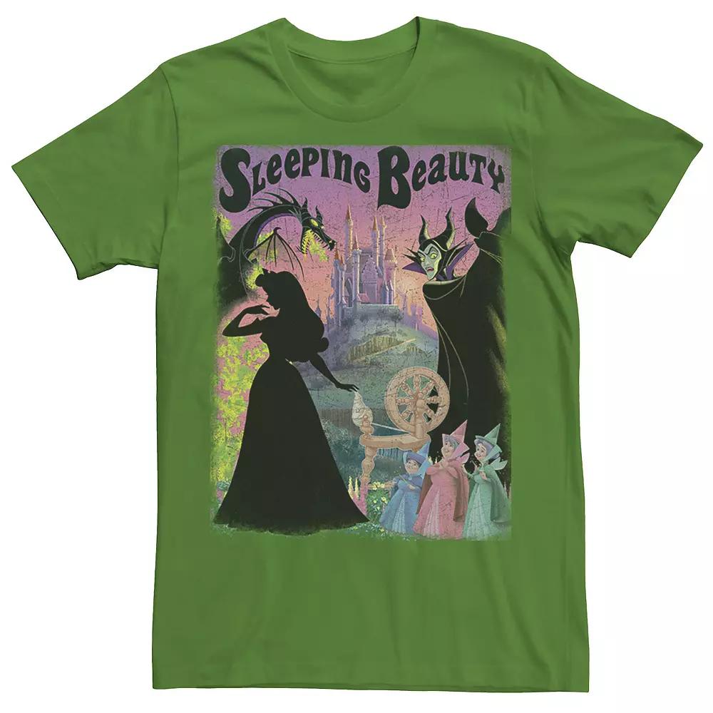 Disney's Sleeping Beauty Aurora Maleficent Men's Poster Tee,  Product Image