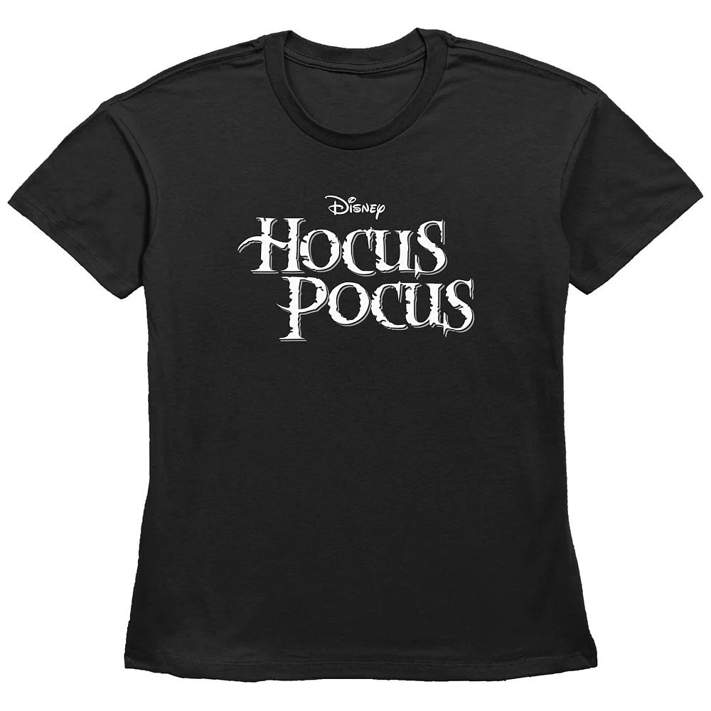 Disney's Hocus Pocus Title Logo Women's Graphic Tee,  Product Image