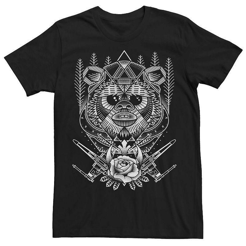 Men's Star Wars Angular Ewok Graphic Tee,  Product Image