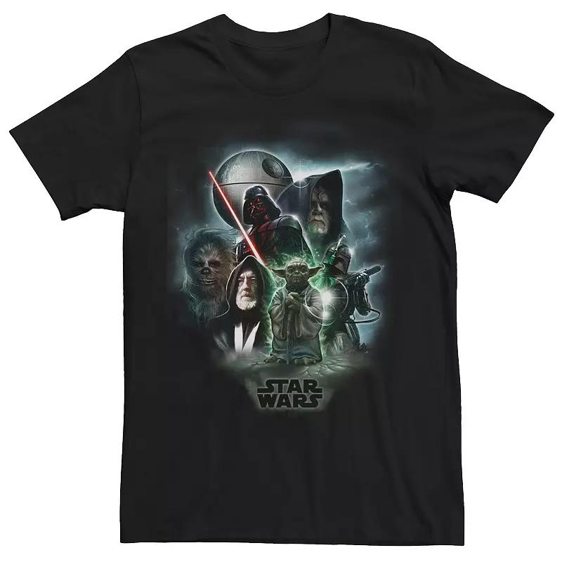 Men's Star Wars Vintage Air Brush Group Tee,  Product Image