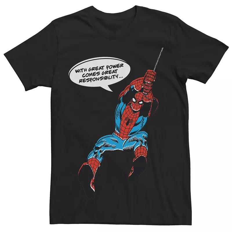 Men's Marvel Retro Spider-Man Vintage Graphic Tee,  Product Image