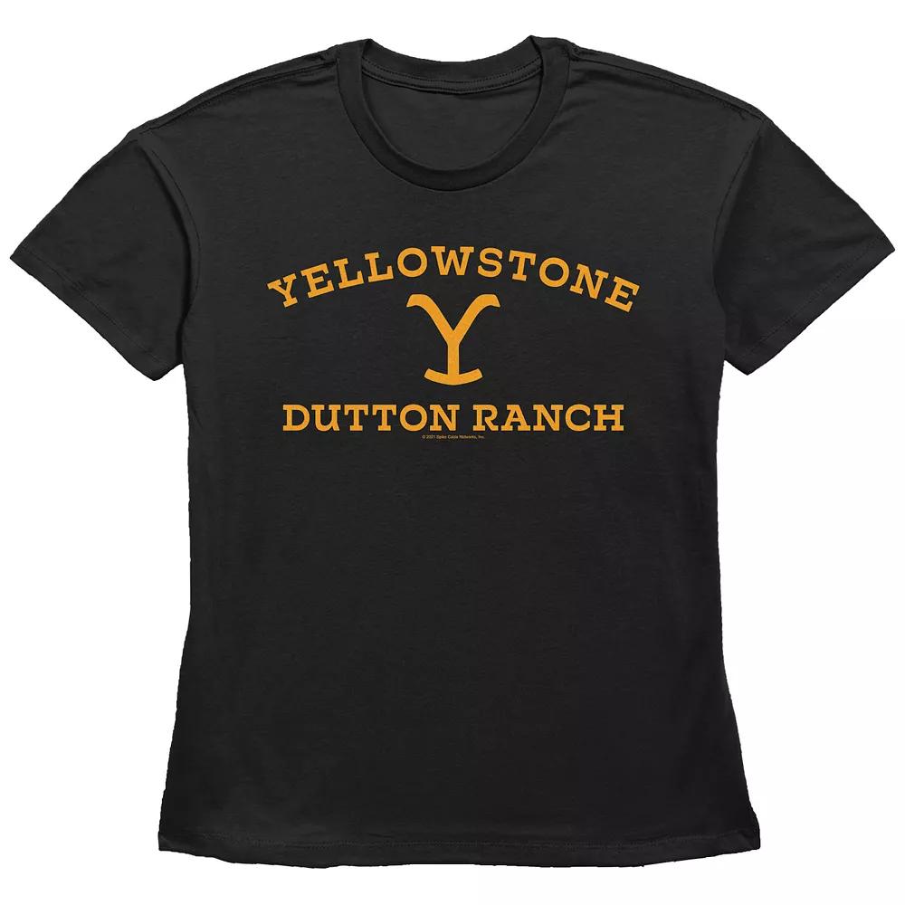 Women's Yellowstone Dutton Ranch Graphic Tee, Girl's,  Product Image