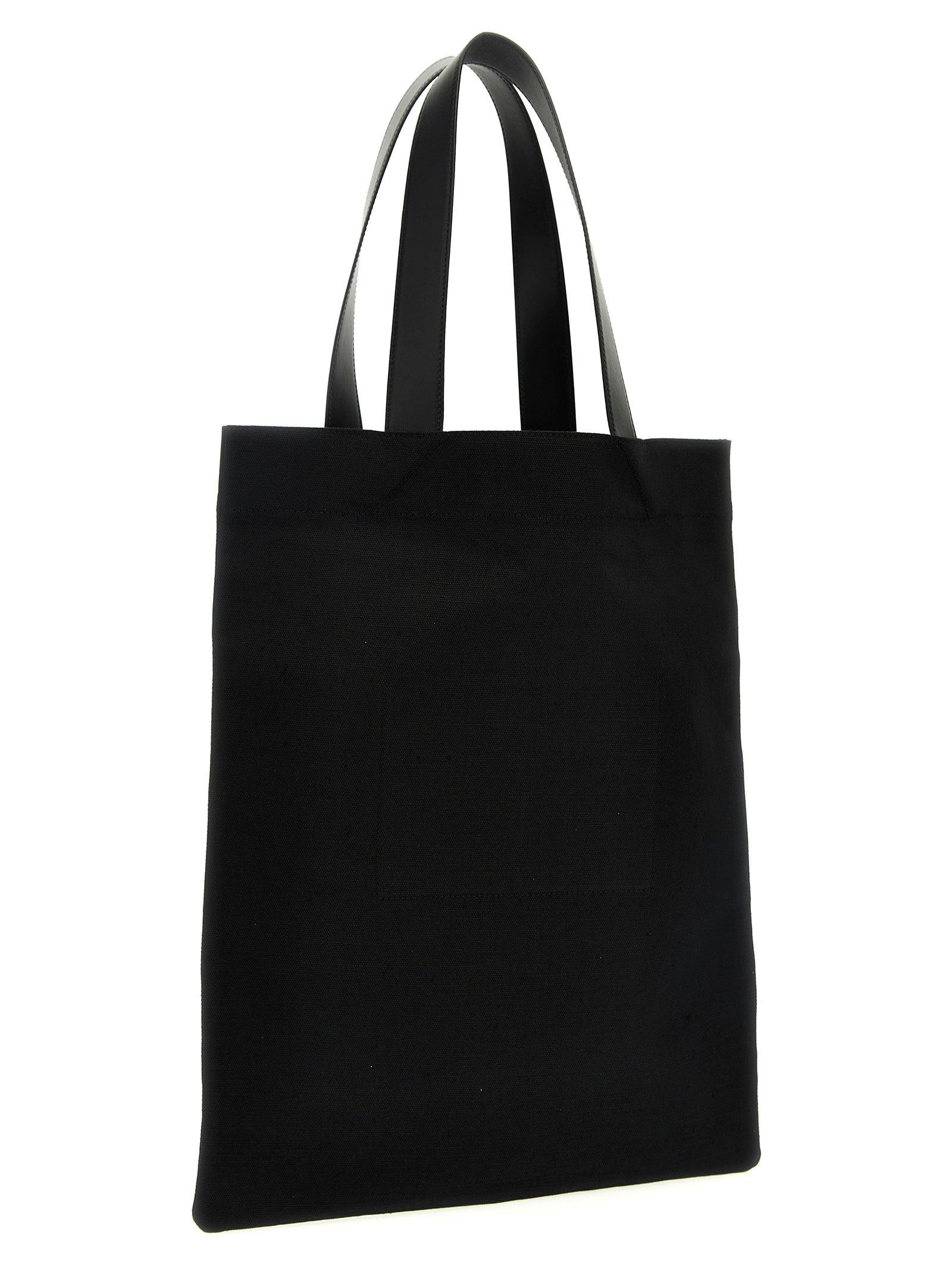 JIL SANDER Flat Tote Bag In Black Product Image
