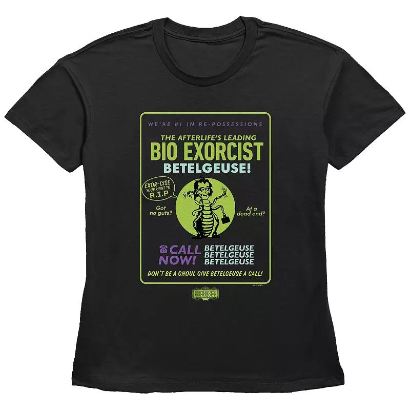 Women's Beetlejuice 2 You're Cordially Invited Wedding Cake Invitation Graphic Tee,  Product Image