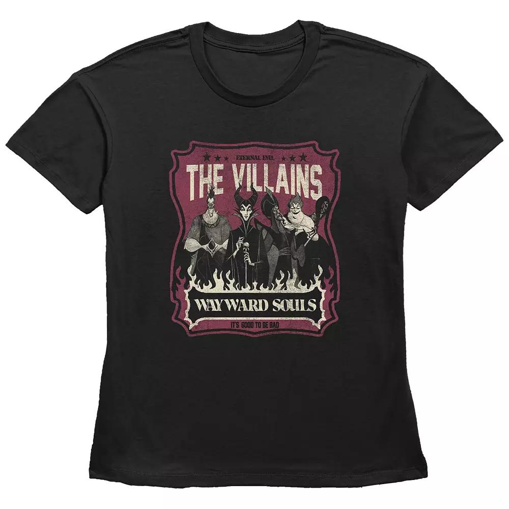 Disney Villains Women's Wayward Souls Graphic Tee,  Product Image