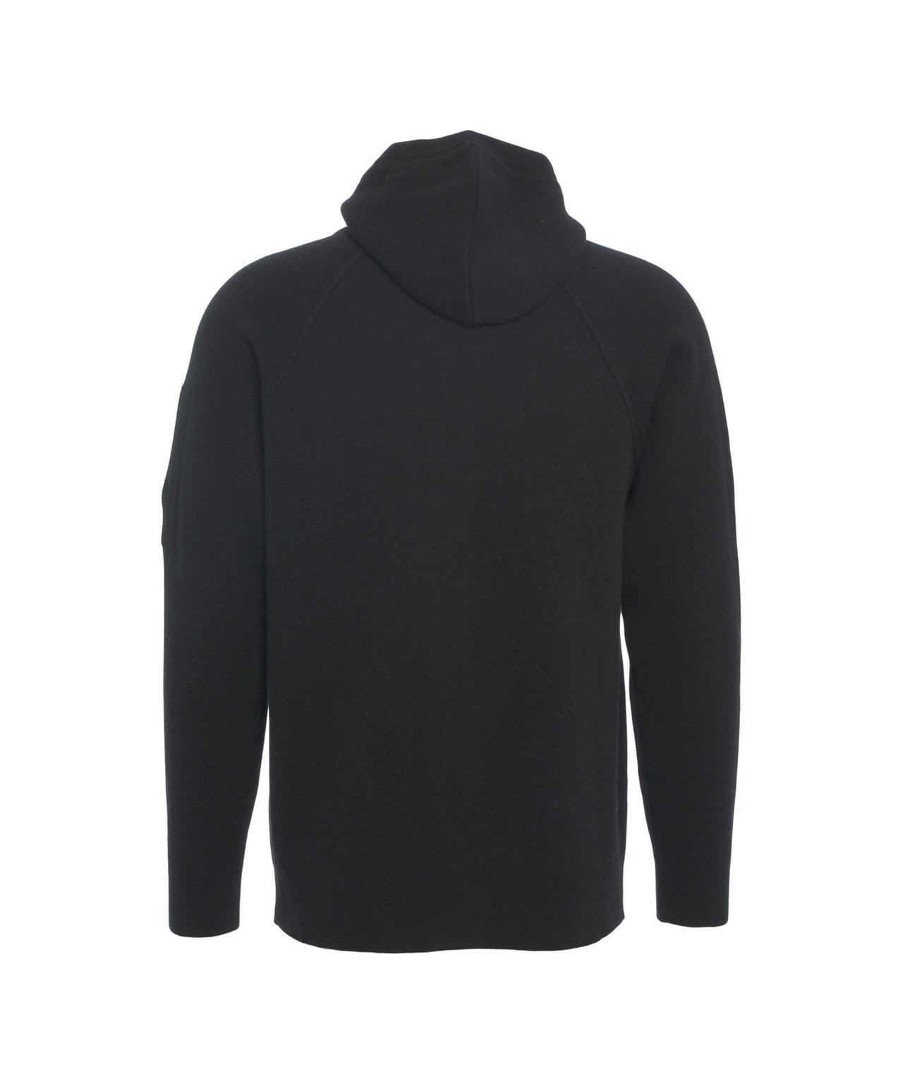 Knit hooded jacket Product Image