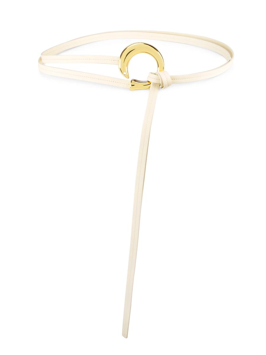 Womens Sardine Leather Wrap Belt Product Image