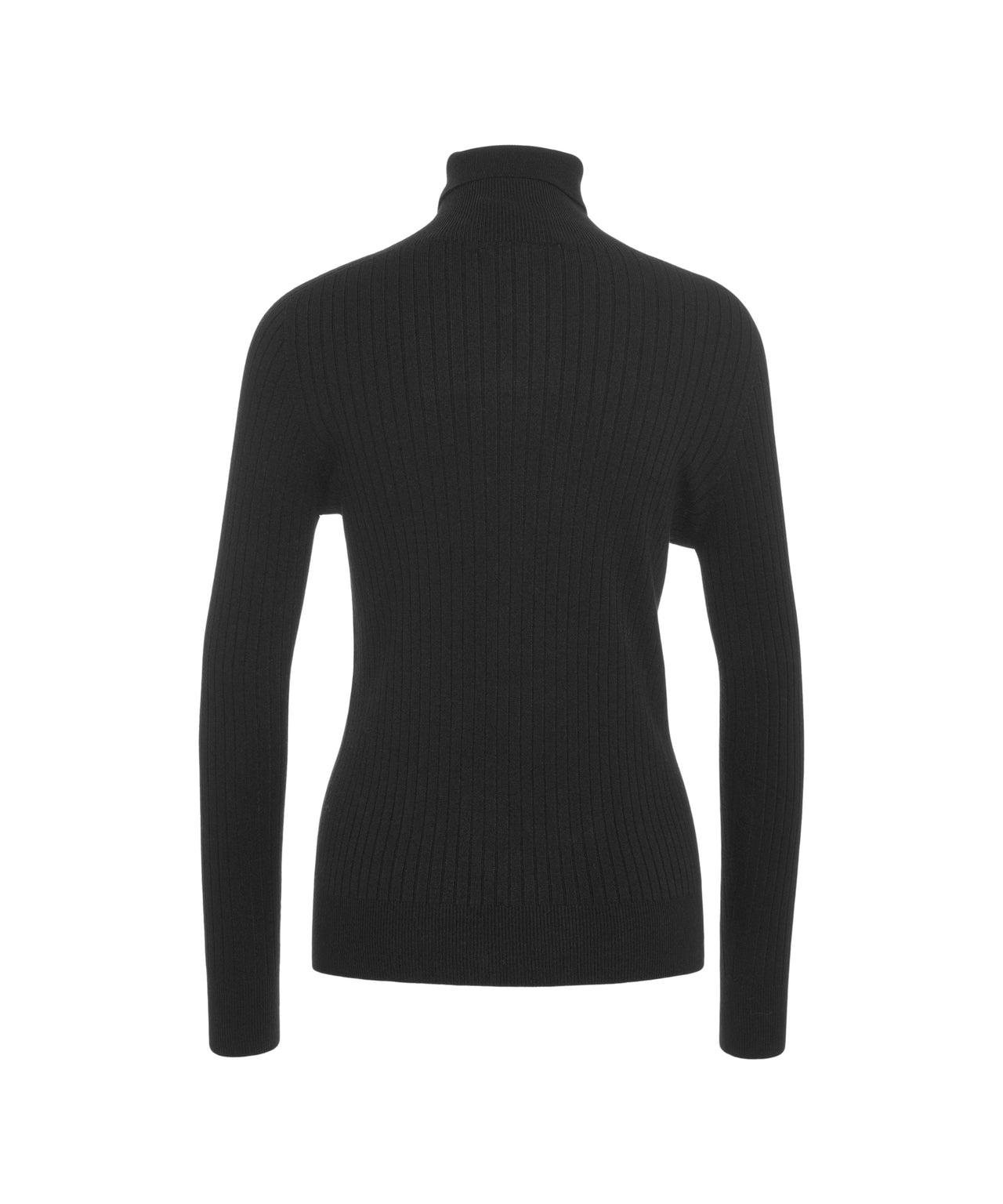 Turtleneck knit sweater Product Image