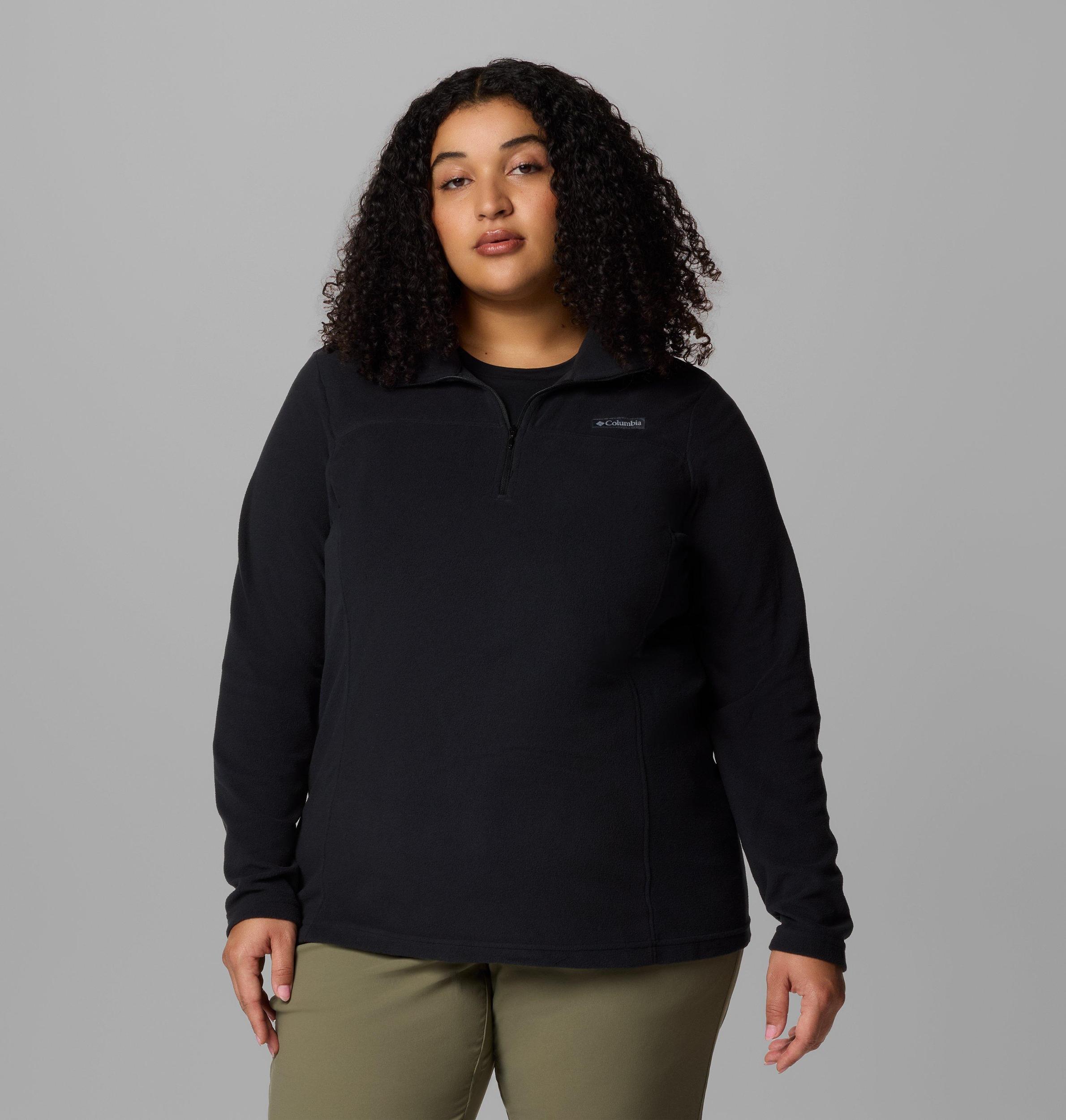 Columbia Womens Lake Aloha Half Zip Fleece Pullover - Plus Size- Product Image