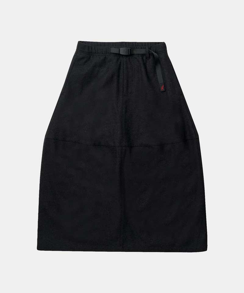 Wool Paneled Skirt Female Product Image