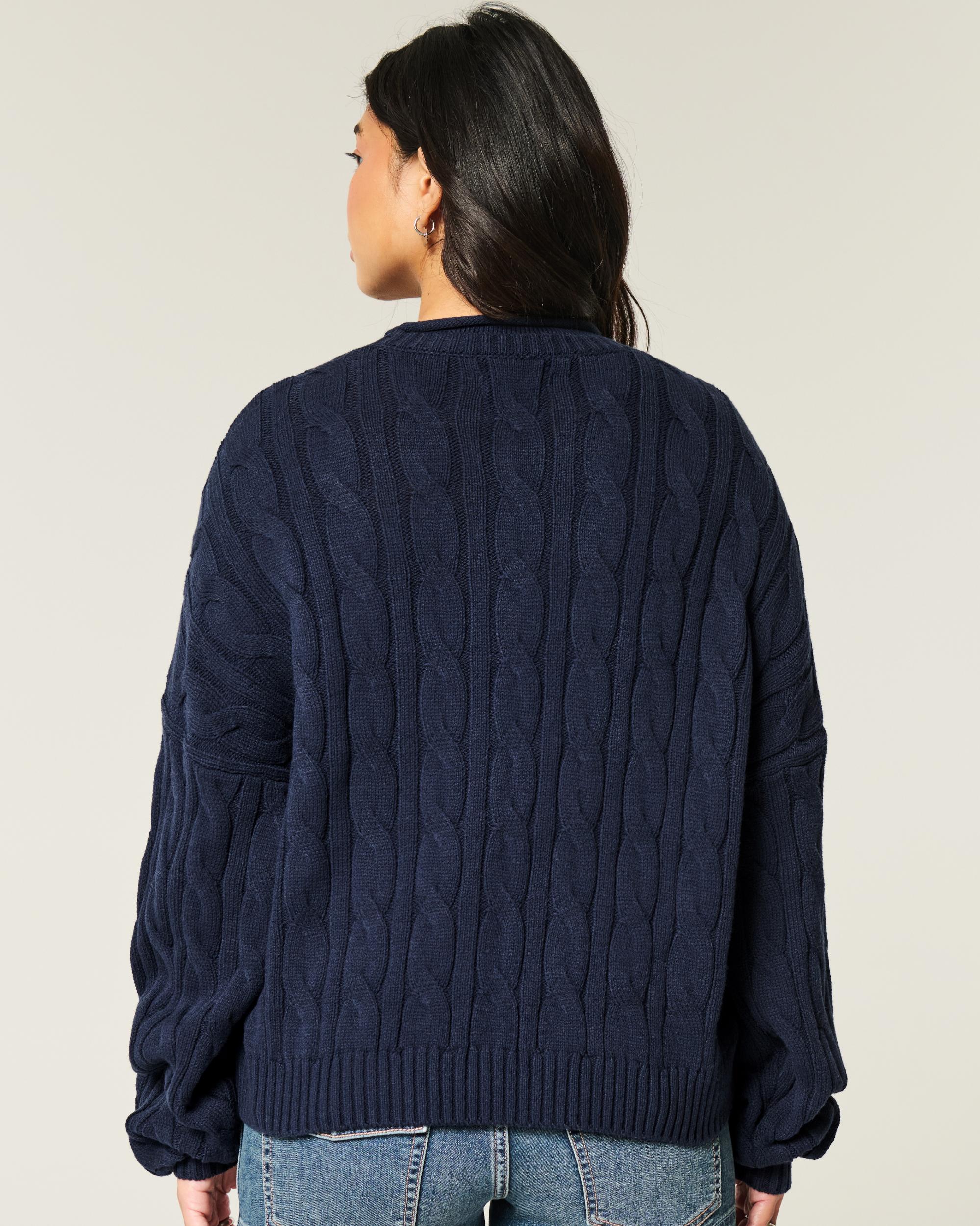 Easy Roll-Neck Crew Sweater Product Image