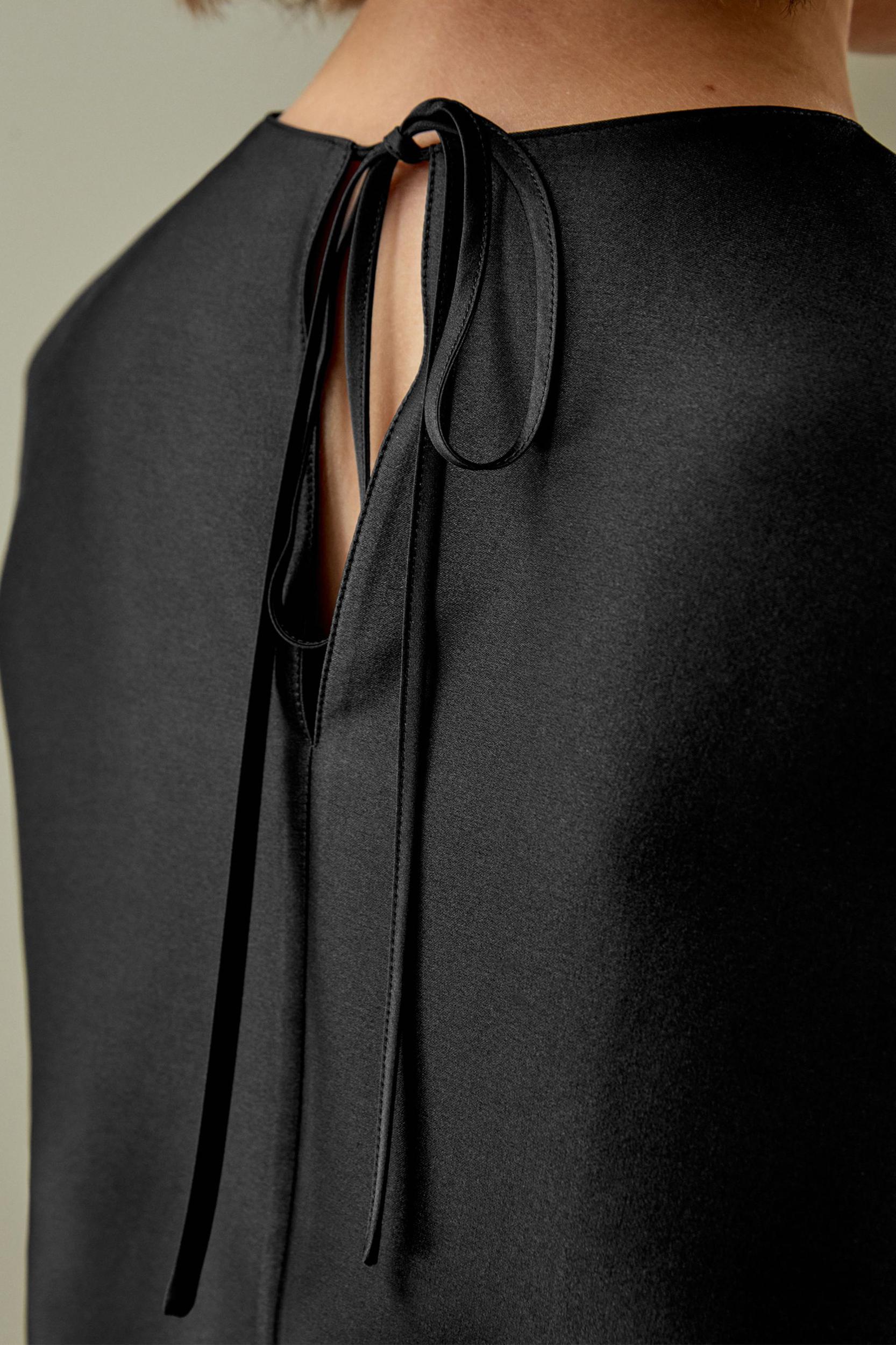 Relaxed Silk Crewneck Blouse Product Image