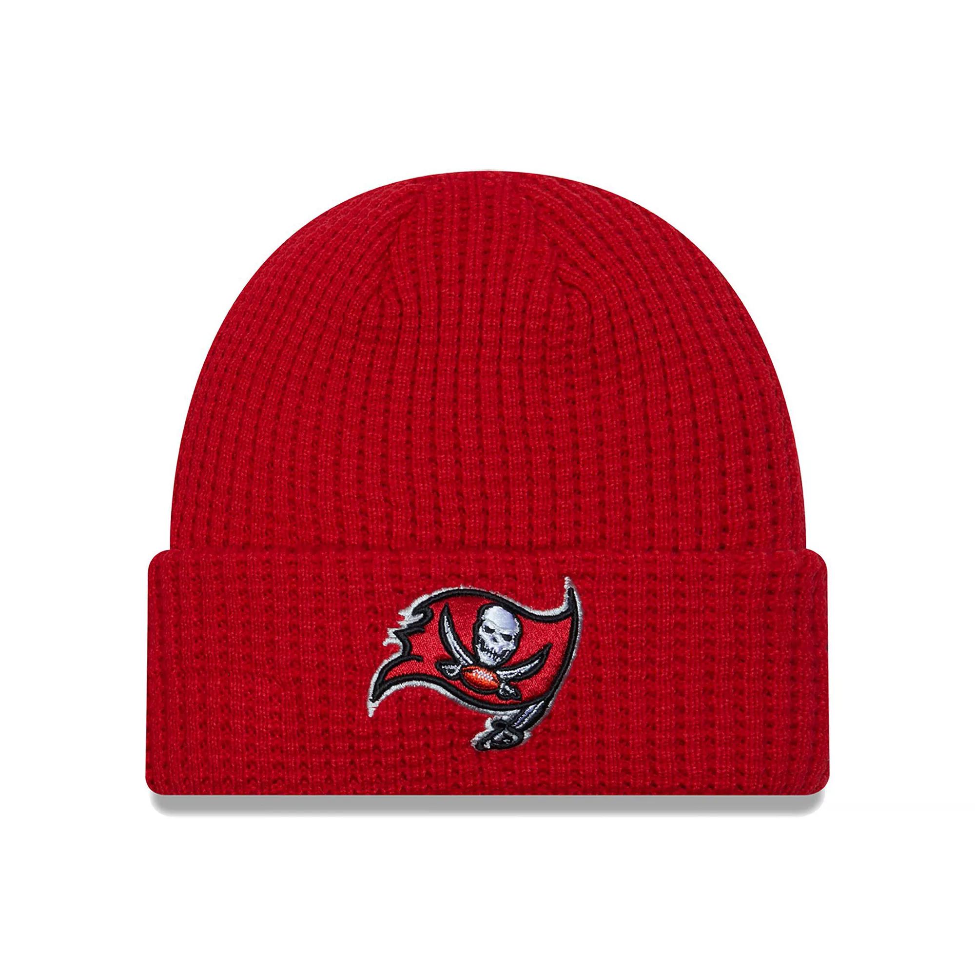 Mens New Era Tampa Bay Buccaneers Prime Cuffed Knit Hat Product Image