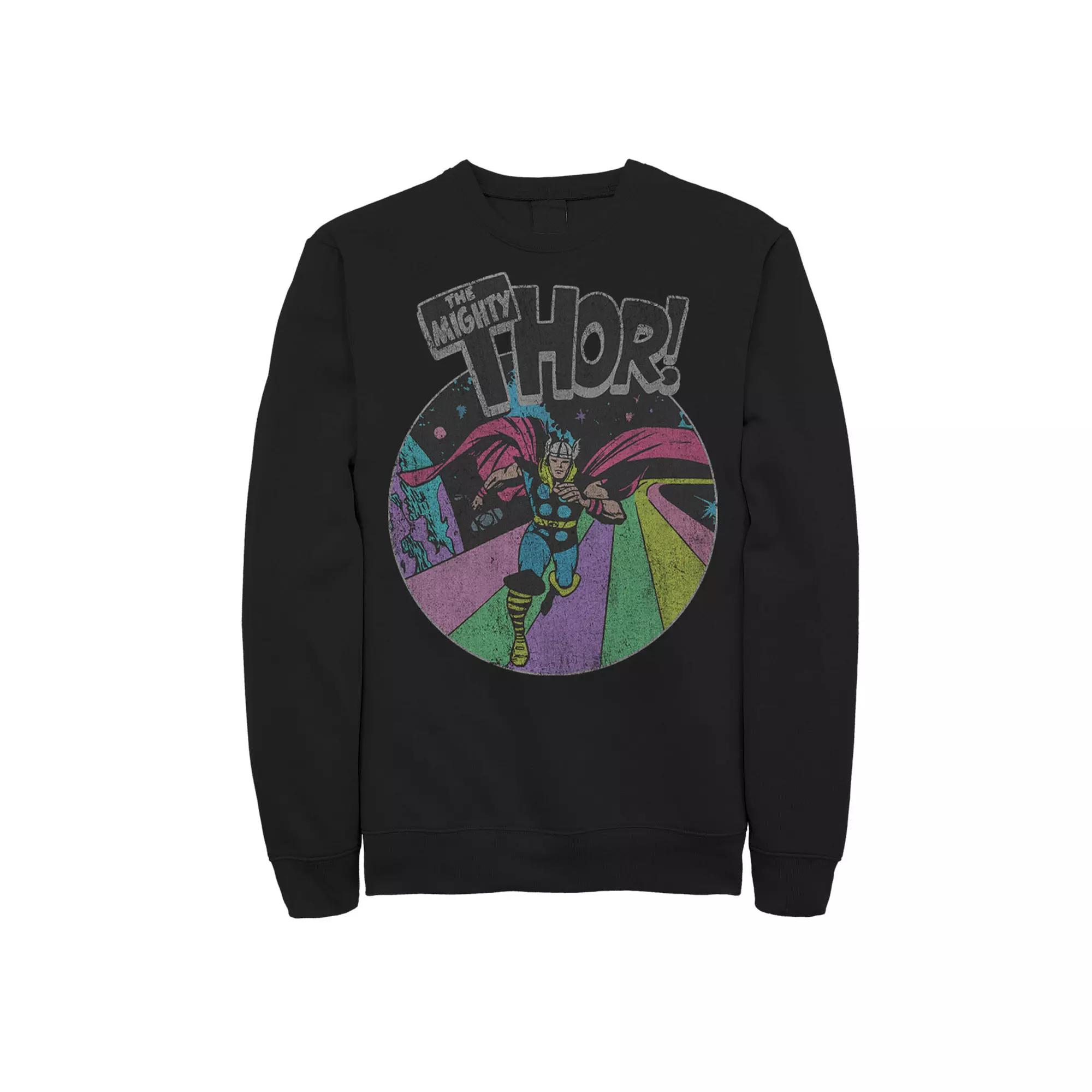 Men's Marvel Spider-Man Grandma's Heroic Holiday Christmas Graphic Fleece Pullover,  Product Image