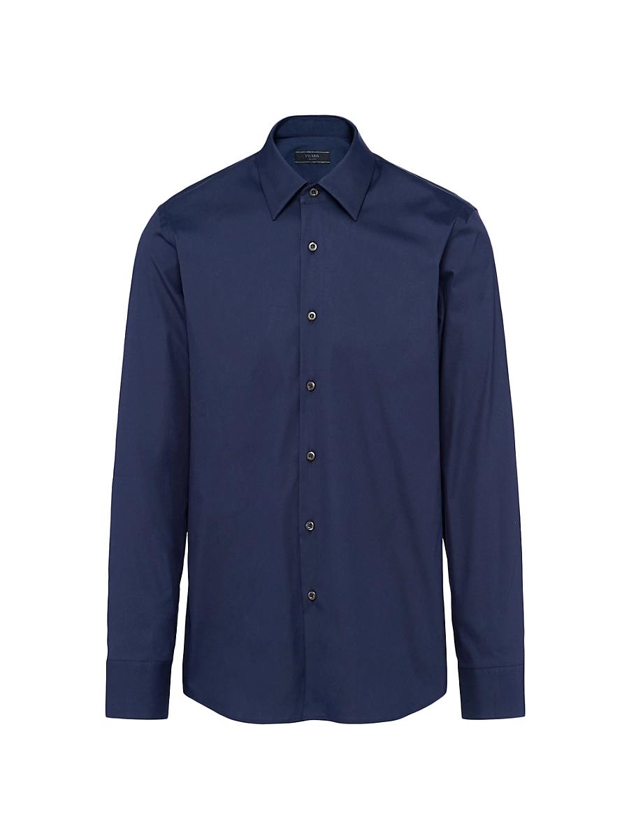 Mens Stretch Cotton Shirt Product Image
