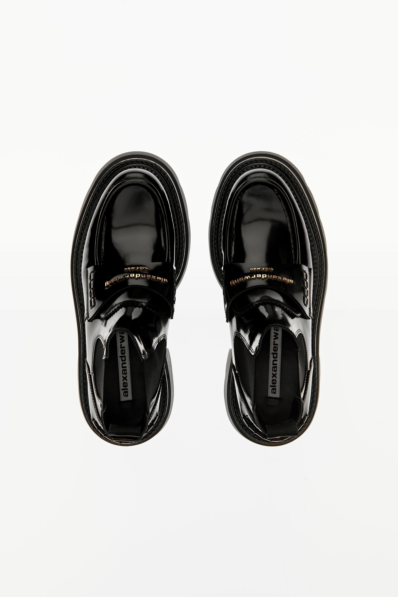 Carter Platform Loafer Boot In Leather Product Image