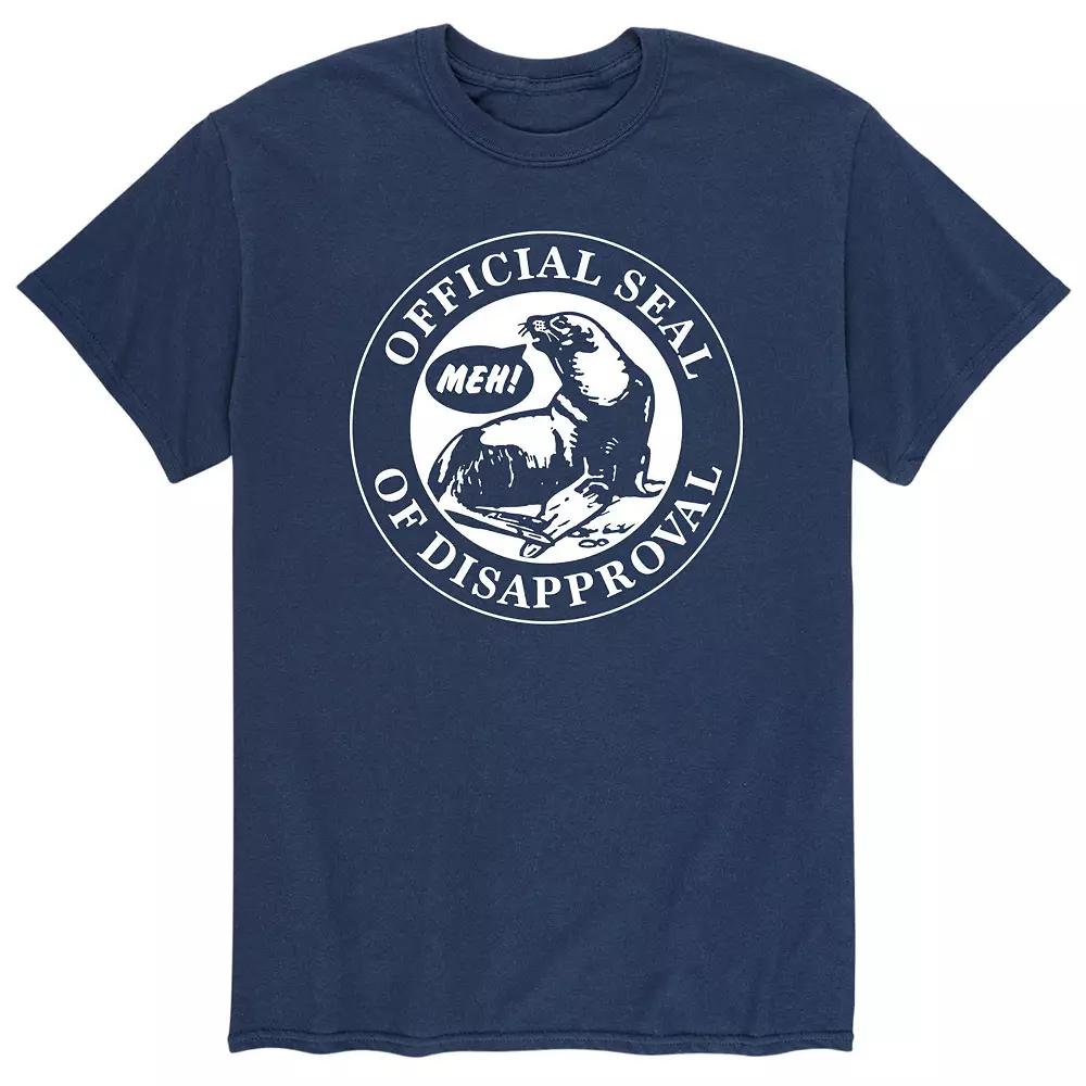 Men's Offical Seal Of Disapproval Tee,  Product Image