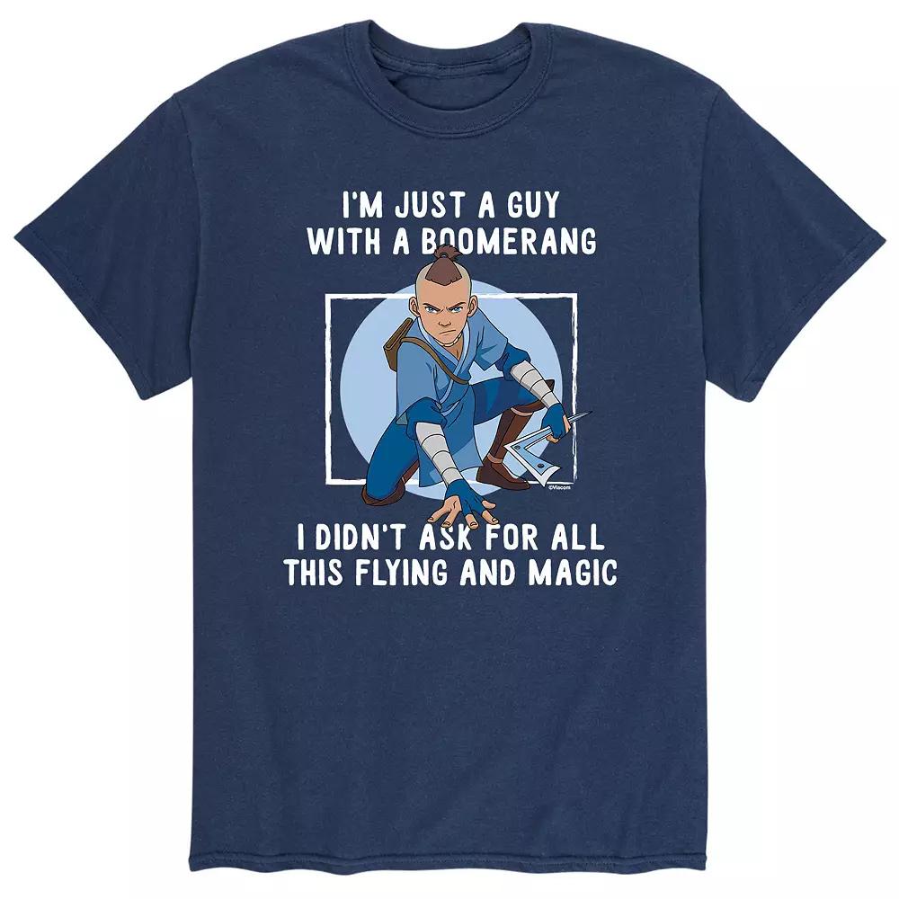 Big & Tall Avatar The Last Airbender Just A Guy Graphic Tee, Men's,  Product Image