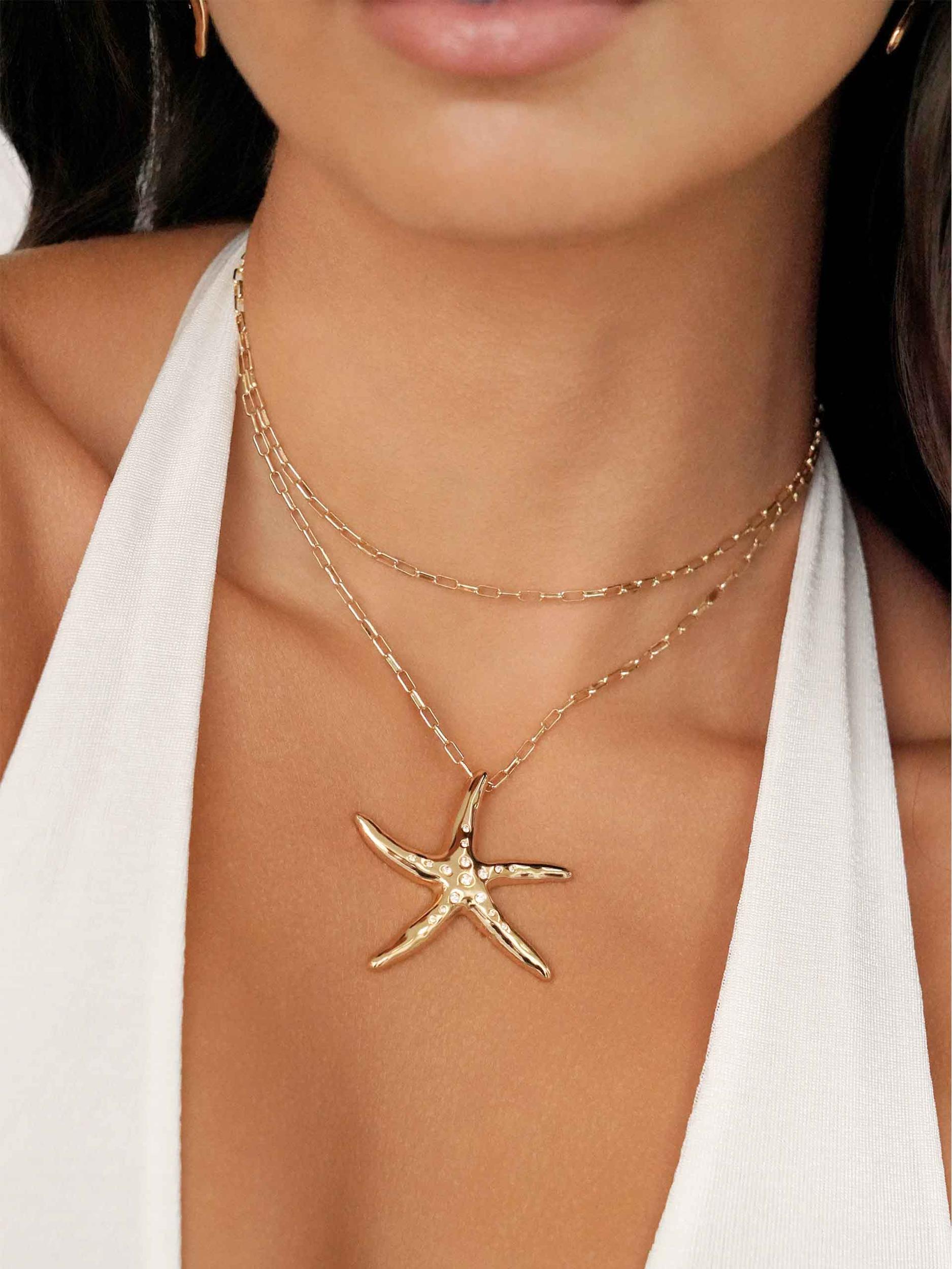 Starfish Luxe Pendant Necklace Product Image